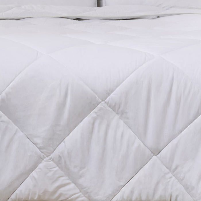 Set composto da piumone caldo e cuscino lavabile per letto singolo - Piumone 140x200 cm + 1 cuscino 60x60 cm