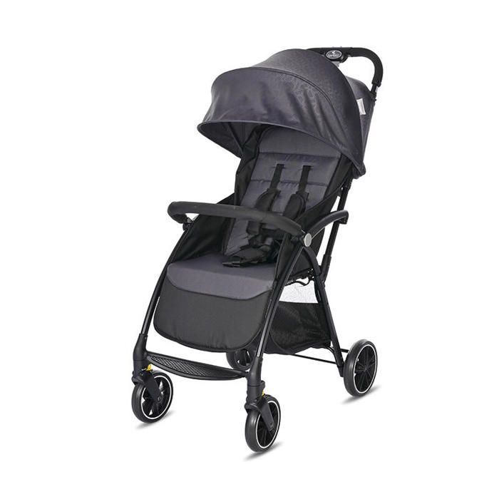 LORELLI - Lichtgewicht compacte kinderwagen, frisgrijs