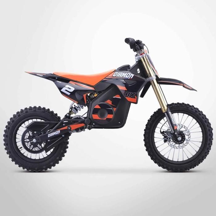 Moto Enfant Électrique 2000W / Moto cross ORION 2000W / 14/12 / Orange