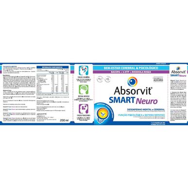 Absorvit Smart Neuro Brain Wellness -lisäravinne 20 ampullia 20 ampullia