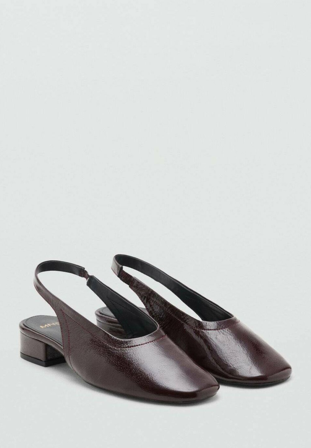 Tacco a blocco Mango - Tacco classico - bordeaux