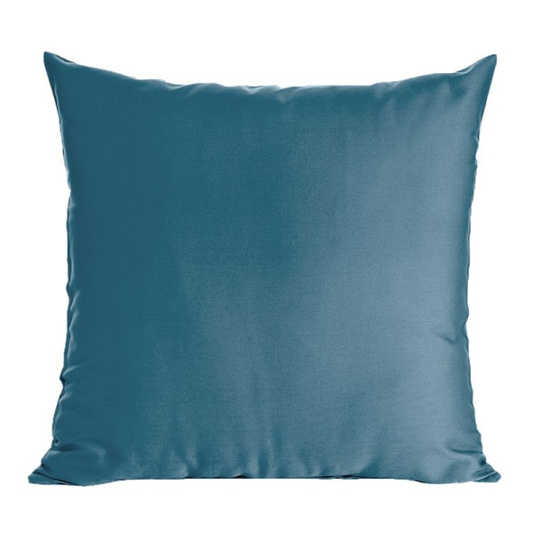 Poszewka satynowa 40x40 Nova turkusowa jednobarwna