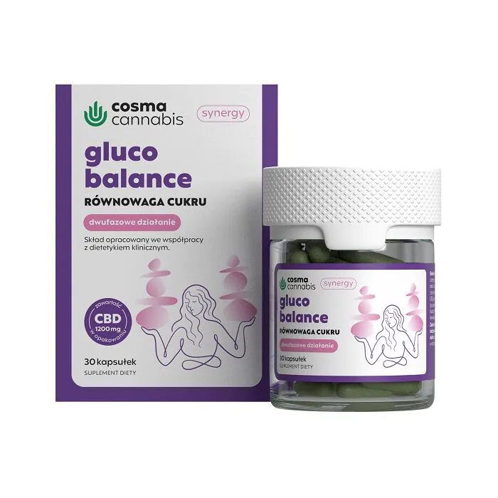 Cosma Cannabis Gluco Balance Kapsułki