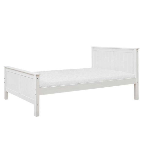 Collet - Łóżko podwójne z płyciną 120 cm Biały