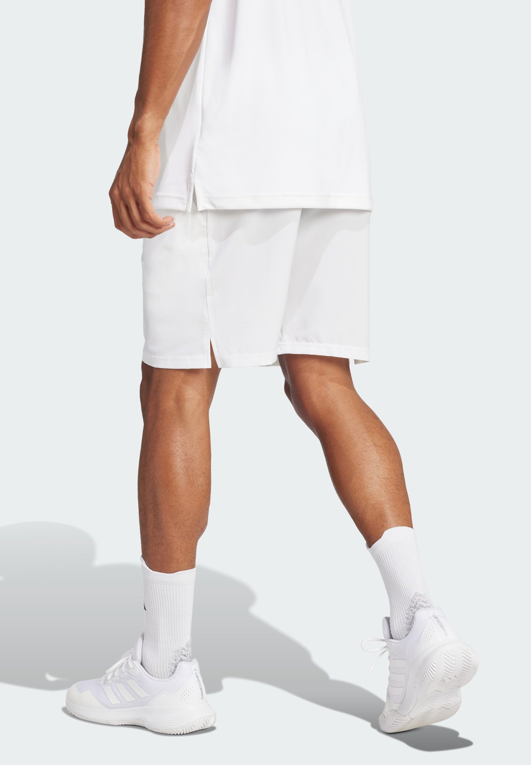 adidas Performance CLUB SHORT - Urheilushortsit - white/black
