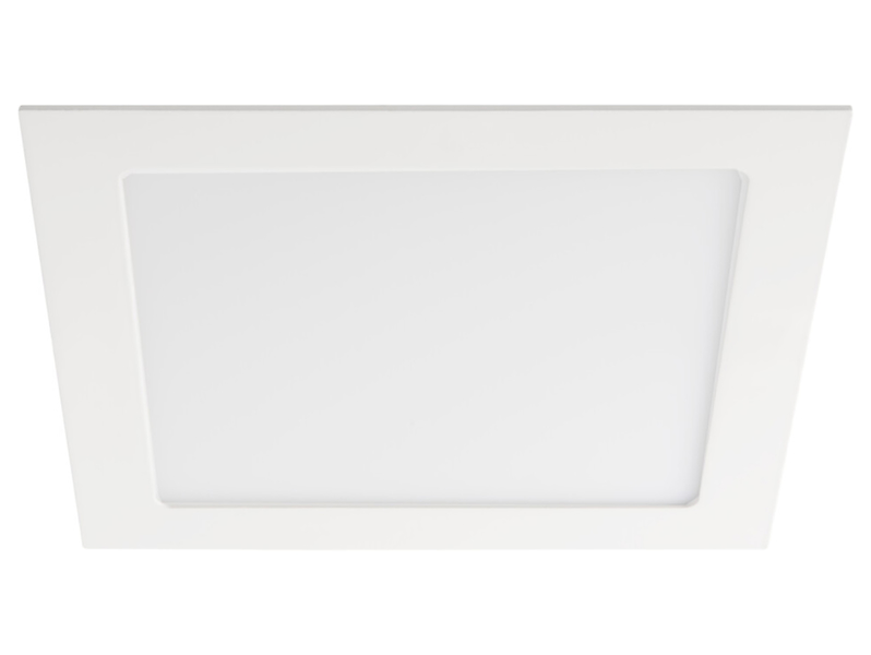 Lampa sufitowa wpuszczana  Katro LED aluminiowa 22,5 cm biała