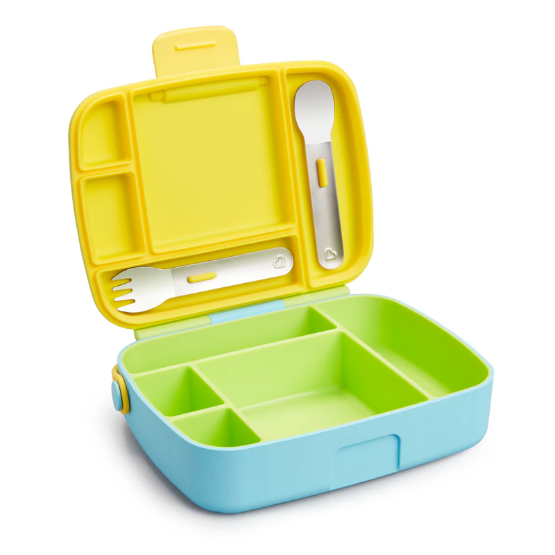 Conjunto de utensílios Munchkin Bento Box para crianças