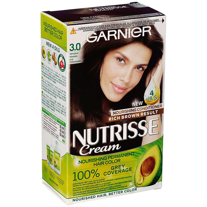 Crema Garnier Nutrisse 3 Marrone Scuro
