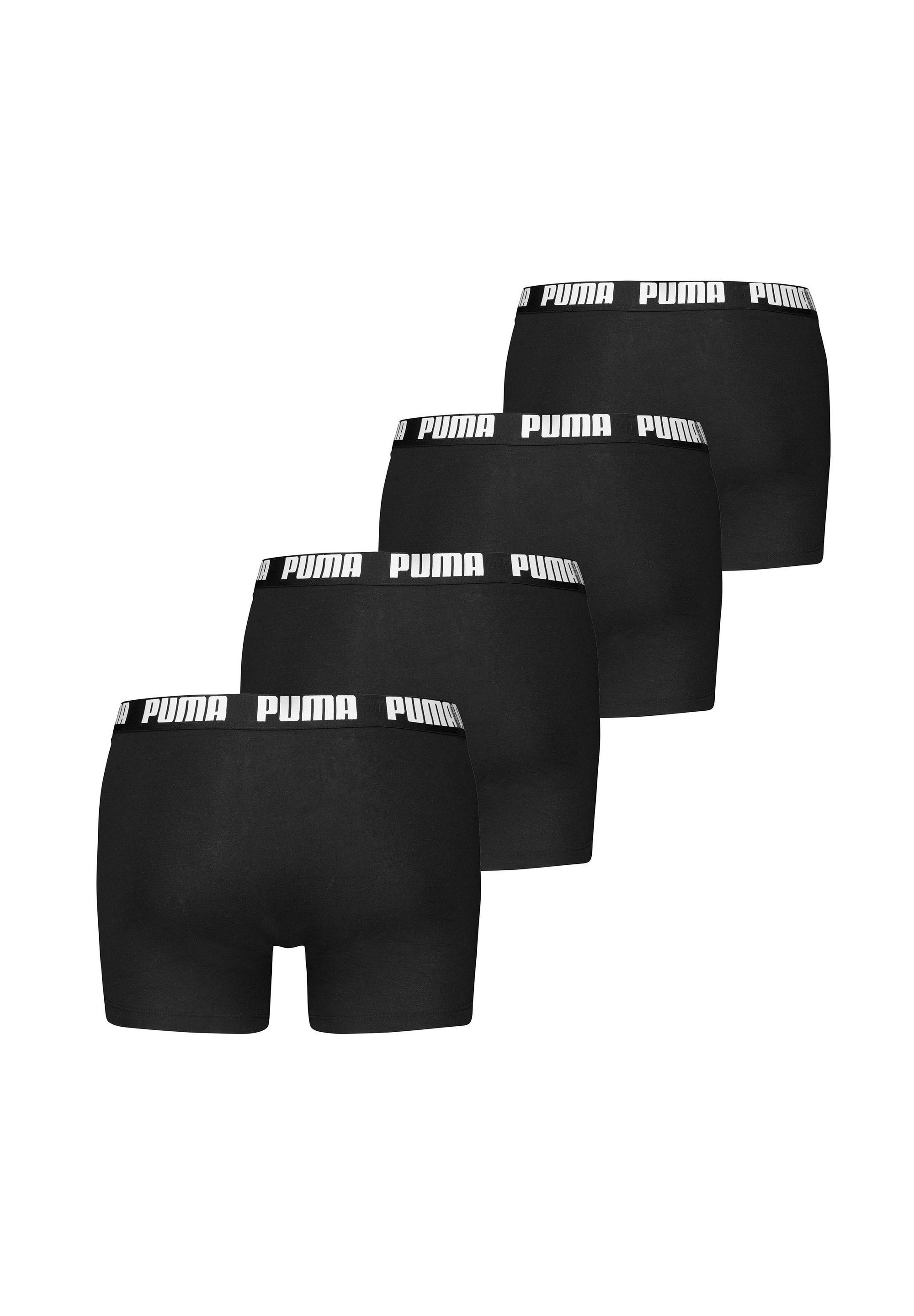 Puma MEN EVERYDAY 4 PACK - Bokserit - black/grey/melange