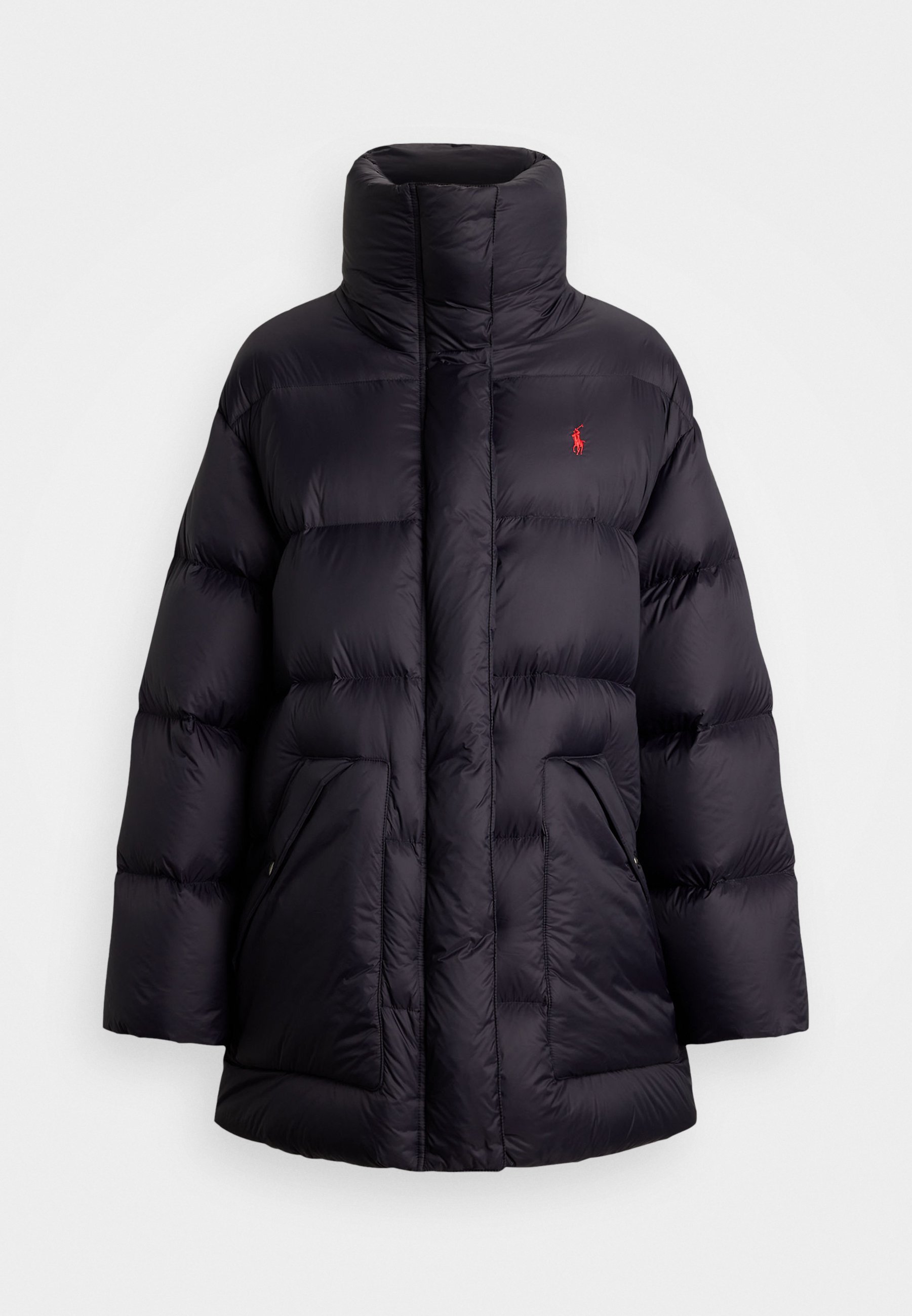 Polo Ralph Lauren gewatteerde donsjas met capuchon - Donsjas - zwart