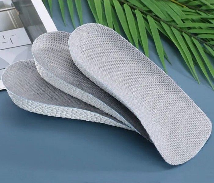 Plantillas resistentes al olor - Comodidad - 3 pares - 1,5/2,5/3,5 cm - Elásticas - Amortiguación