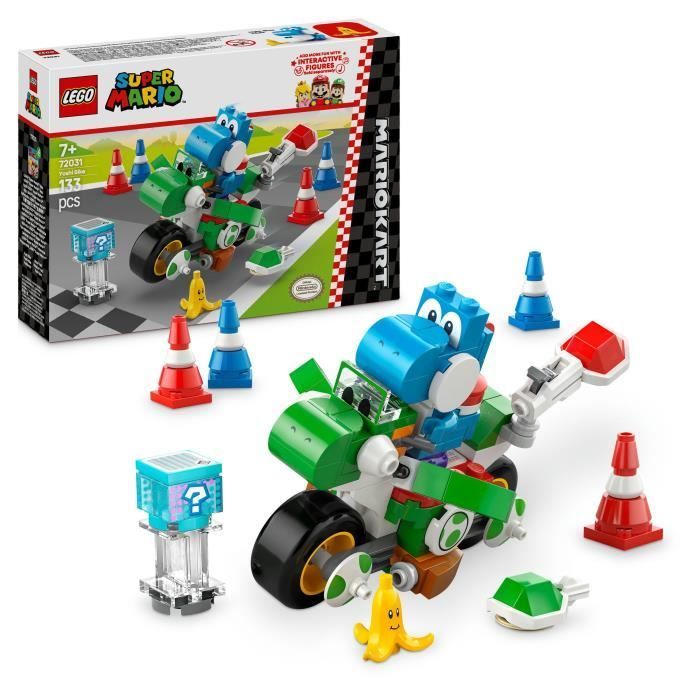 LEGO Super Mario 72031 Mario Kart – Yoshimoto - Jouet de construction pour enfants