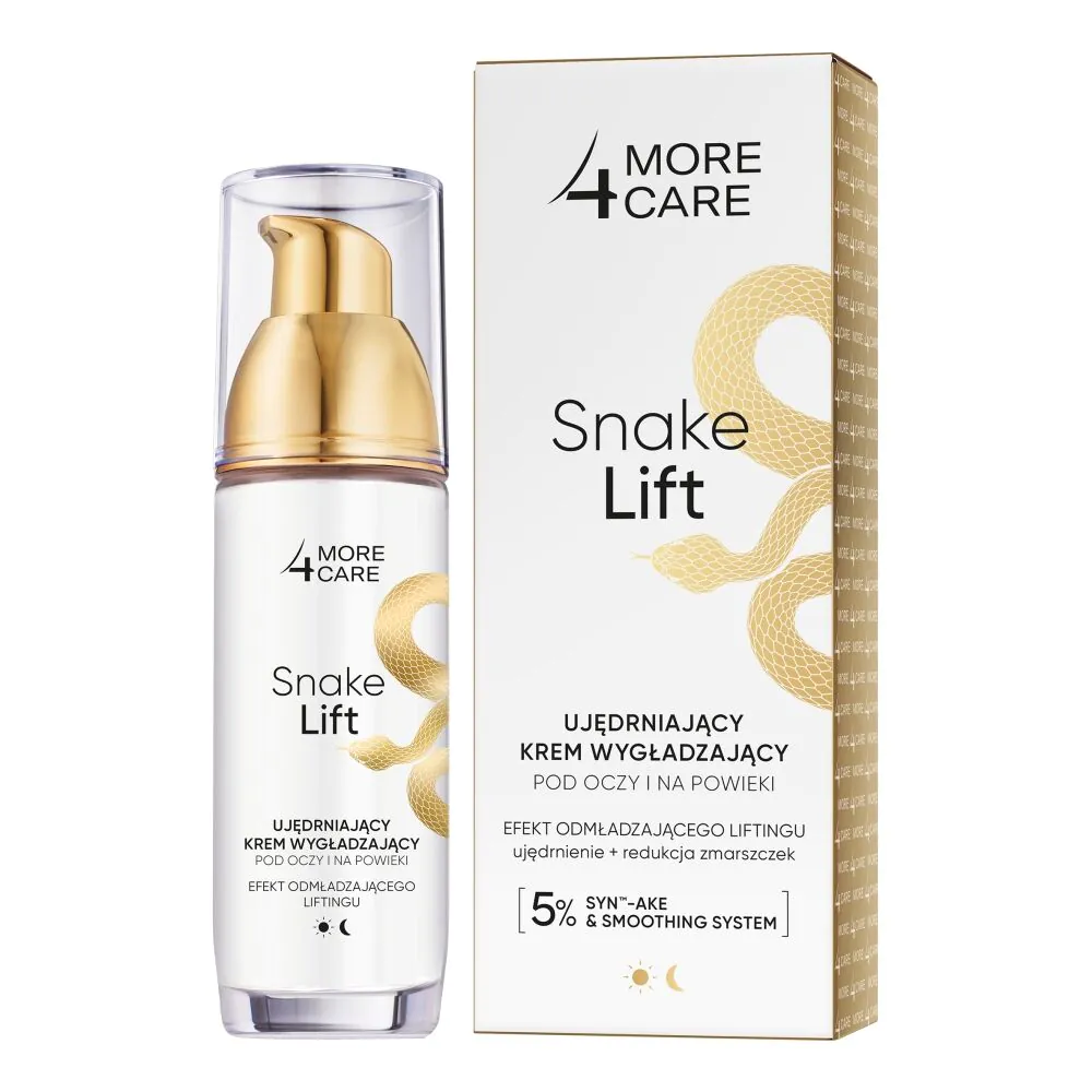 More4Care Snake Lift Ujędrniający krem Wygładzający pod oczy i na Powieki