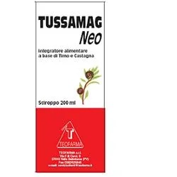 TEOFARMA Tussamag Neo sirop, complément expectorant 200 ml