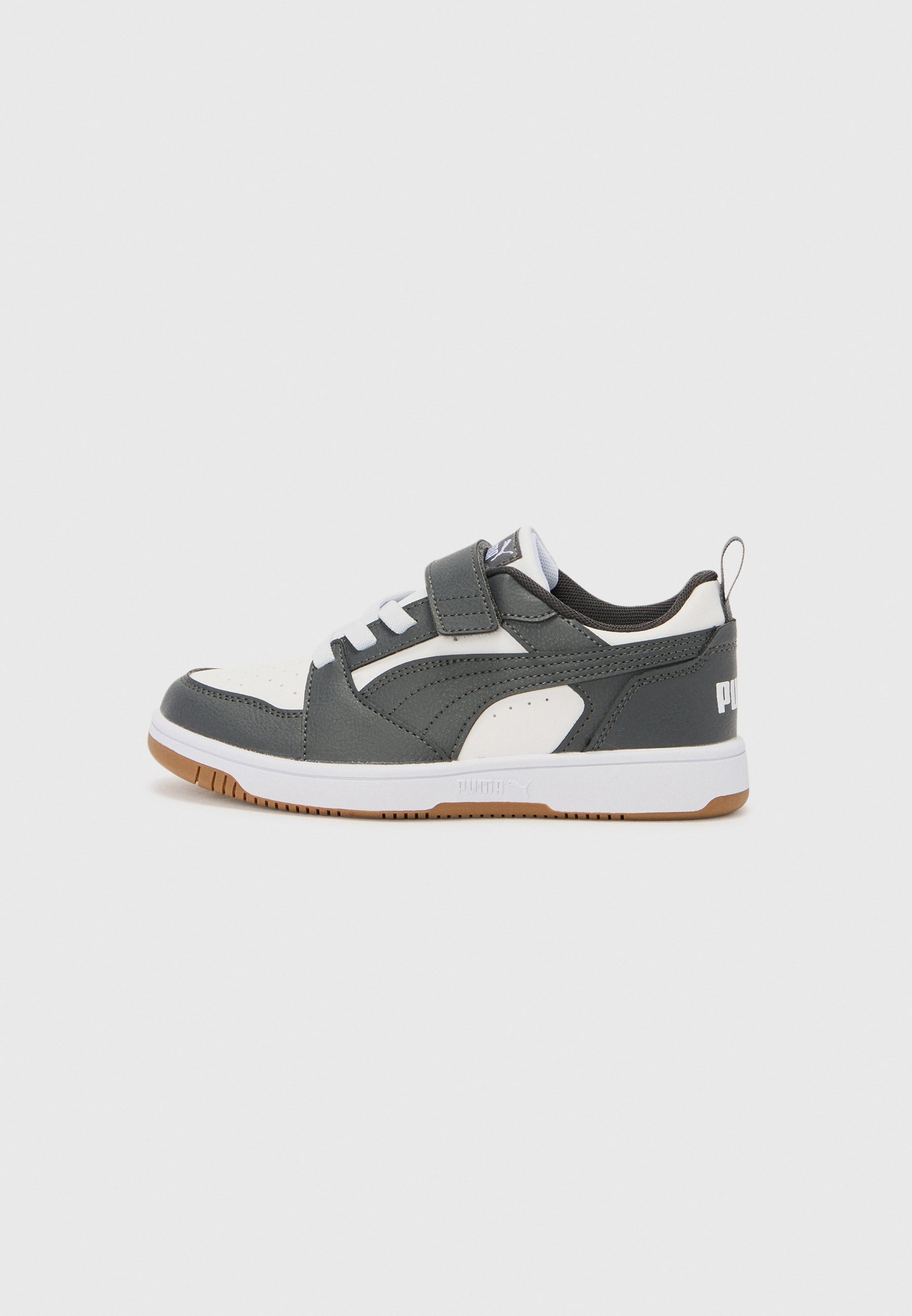 Puma REBOUND V6 Unisex - Sneaker - Weiß/Dunkelgrau