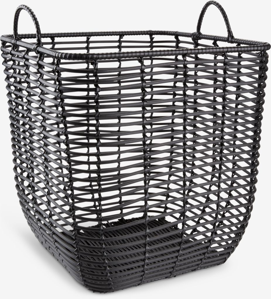 BERGE BERGE grozs P37xG37xA39cm melns