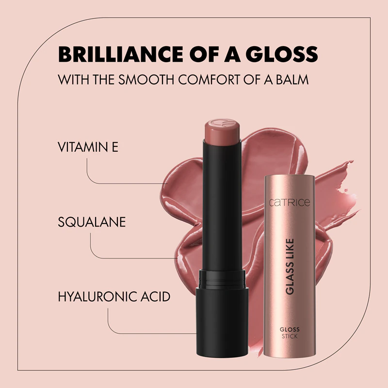 Hydratační rtěnka Catrice Glass Like Gloss Stick s lesklým finišem