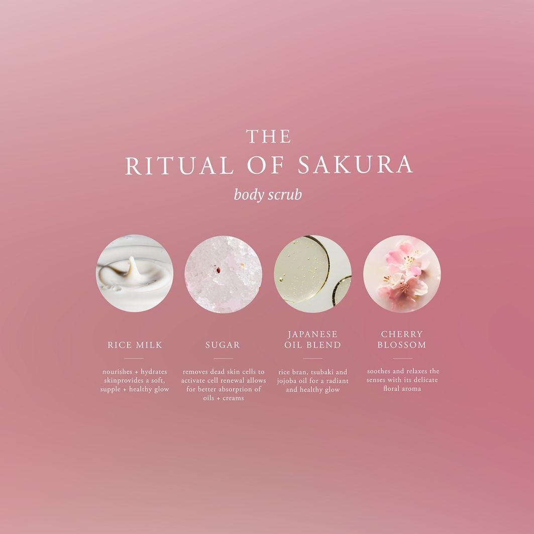 Rituals Körperpeeling „The Ritual of Sakura“ – 250 Gram