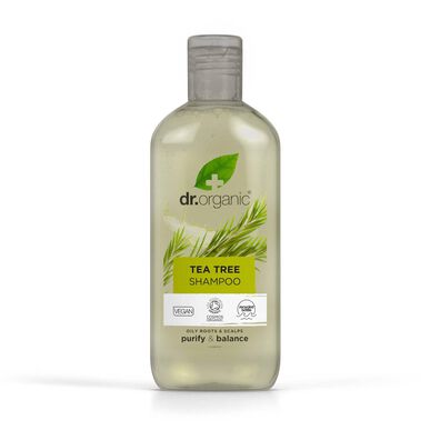 Dr. Organic sampon teafaolajjal és bio samponnal 265ml 265ml