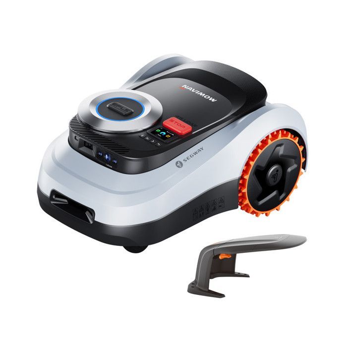Segway Navimow i215 LiDAR Robot tondeuse pour 1500 m² et Garage M, LiDAR+Vision, cartographie automatique, sans fil, sans antenne
