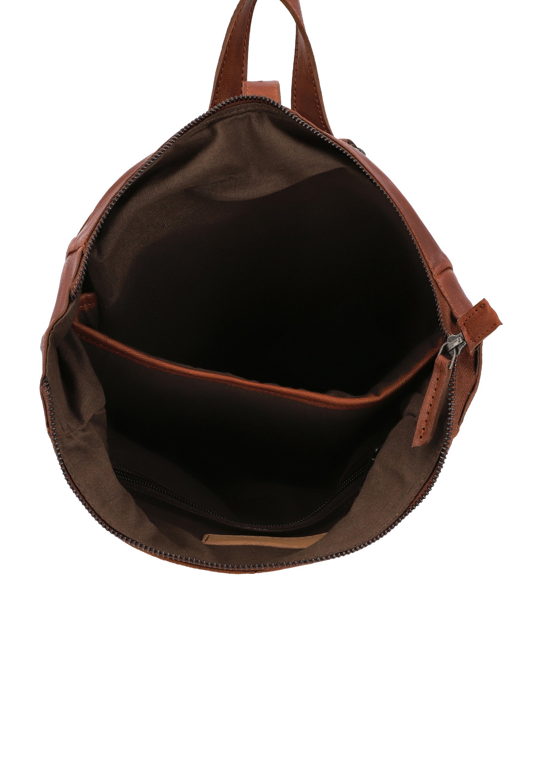 Gusti Leder VALJA - Mochila - rotbraun