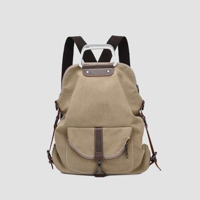 Zaino multifunzionale in tela, morbido, da donna, per la scuola, a tracolla, per viaggi e tempo libero, zaino per laptop per la scuola, borse scolastiche, top