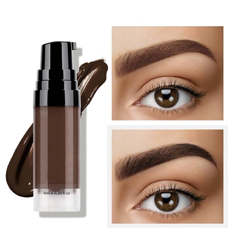 Gel colorante per sopracciglia impermeabile, ombretto per trucco, cera per sopracciglia, tinta a lunga durata, pittura per trucco, pomata cosmetica