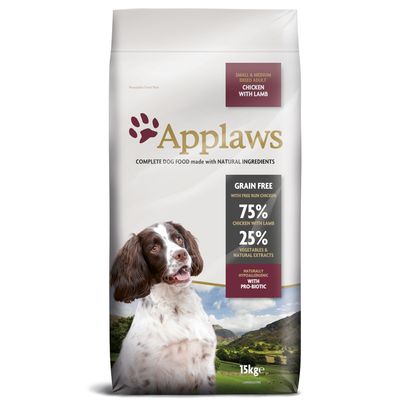 Applaws Adult Small & Medium Breed - Kylling med Lam