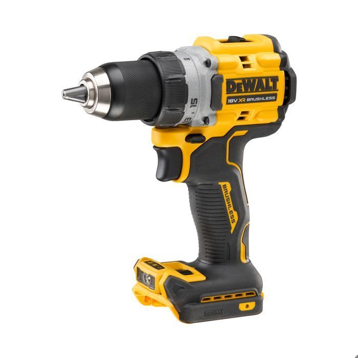 Taladro atornillador XR sin escobillas de 18 V (sin batería ni cargador) + maletín T-STAK - DEWALT - DCD800NT-XJ