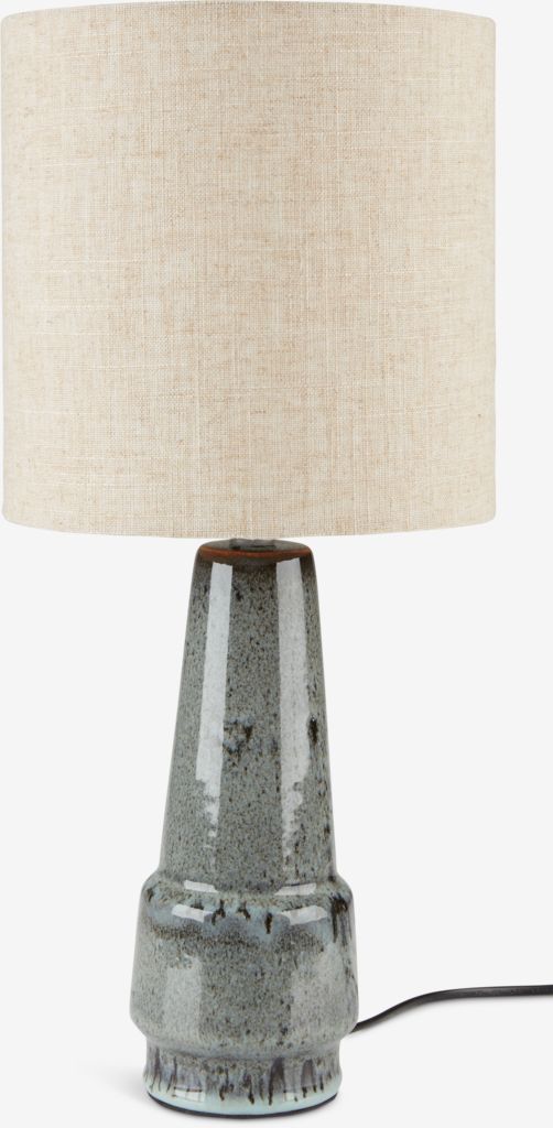 VIGGO stalinė lempa Ø21xA47cm pilka