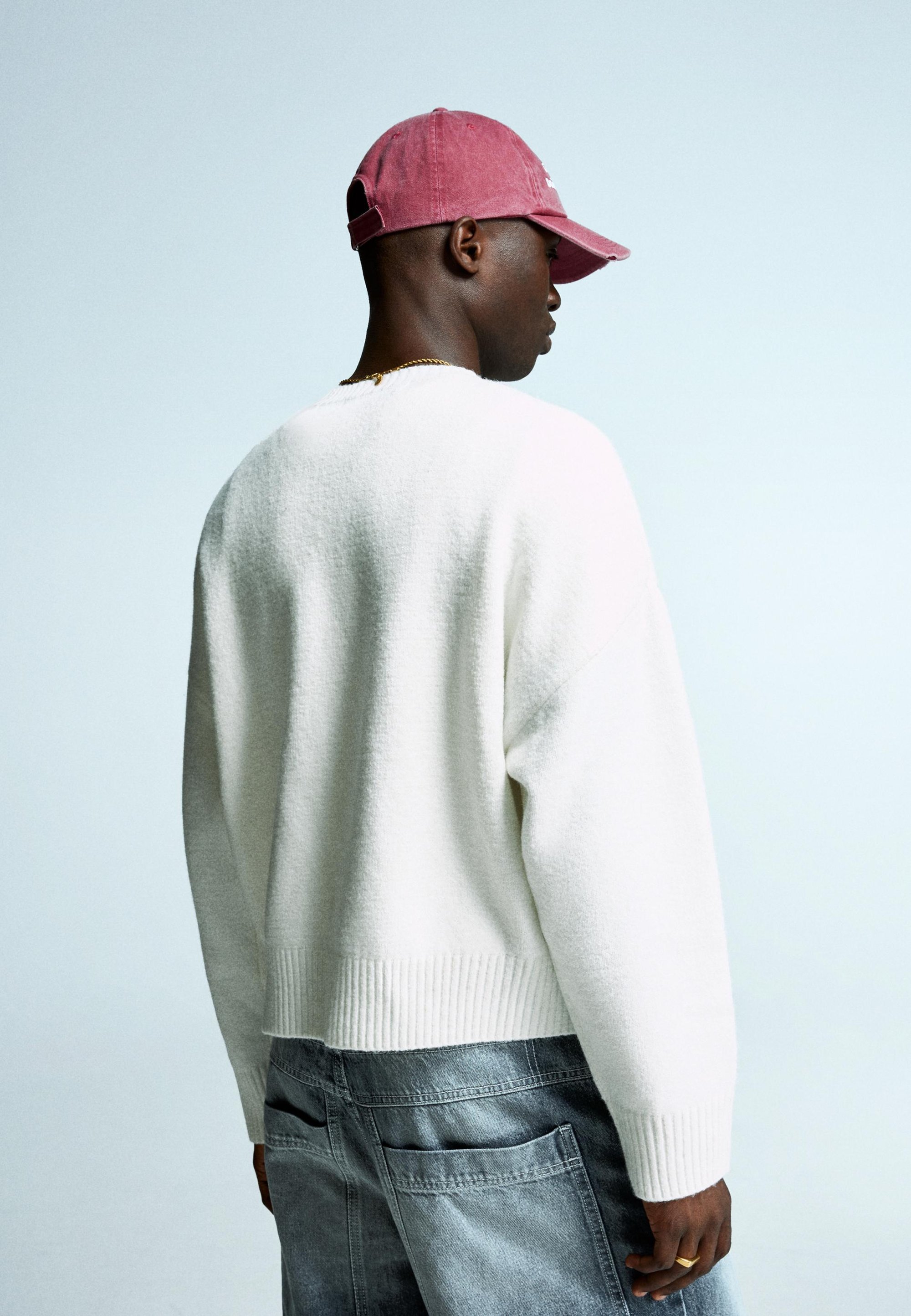 Maglione Bershka - bianco