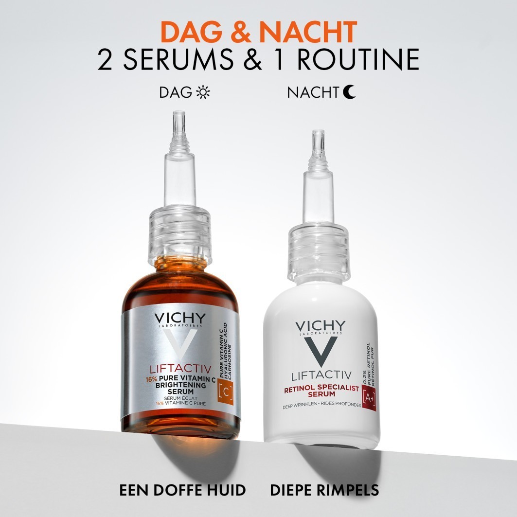 Vichy Vitamin C Serum Liftactiv 16% grynumo vitamino C šviesinantis serumas - 20ml