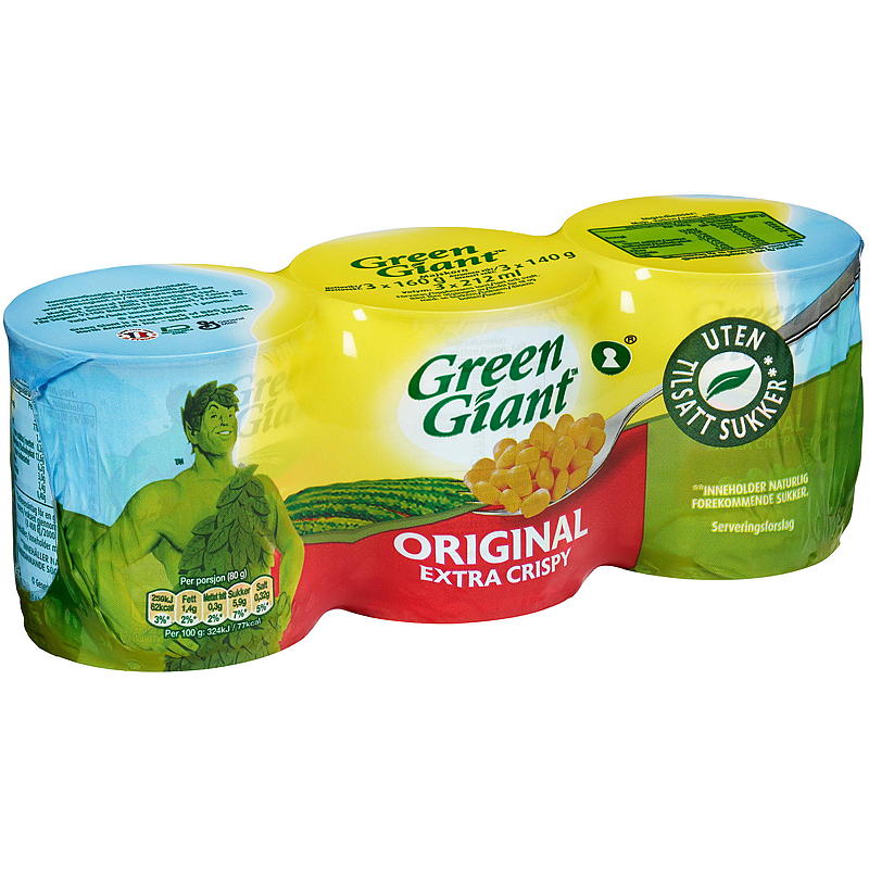 Green Giant Majs 3-pak 594 g Green Giant