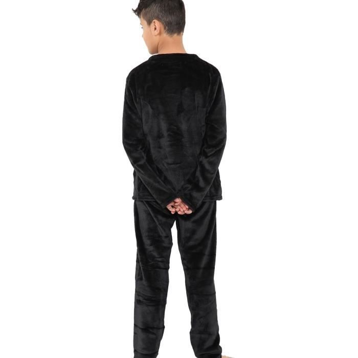 A2Z 4 Kinder Warmer Fleece-Zweiteiler Rundhals-Pyjama Jungen Mädchen Nachtwäsche-Set 5-13