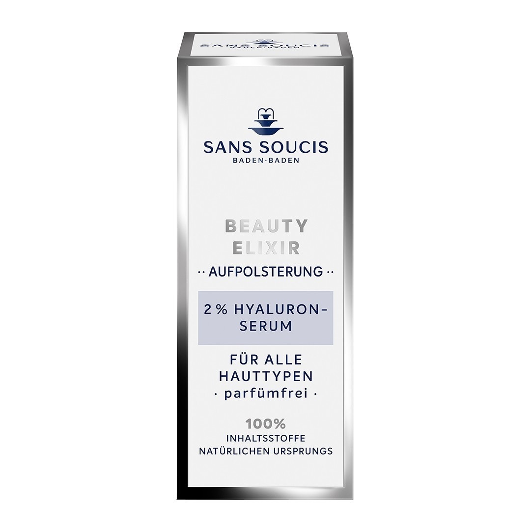 Sans Soucis serum s hijaluronskom kiselinom Beauty Elixir 2% hijaluronski serum – 15 ml