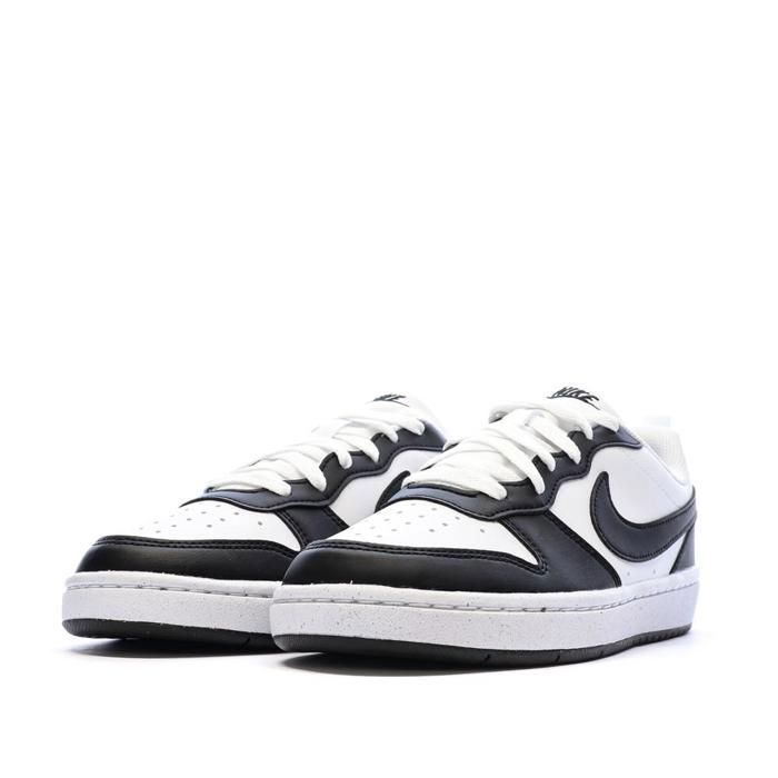 Zapatillas Nike Court Borough Low negras/blancas para niños/niñas