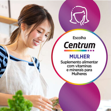 Centrum Suplemento Multivitamínico Centrum Mulher      90 comprimidos 90 comprimidos