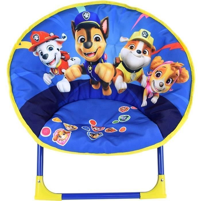 Siège lune pliable enfant - PAT'PATROUILLE - FUN HOUSE - 54 x 42 x 47 cm