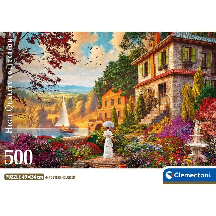 CLEMENTONI - Compact 500 pièces - Victorian Promenade