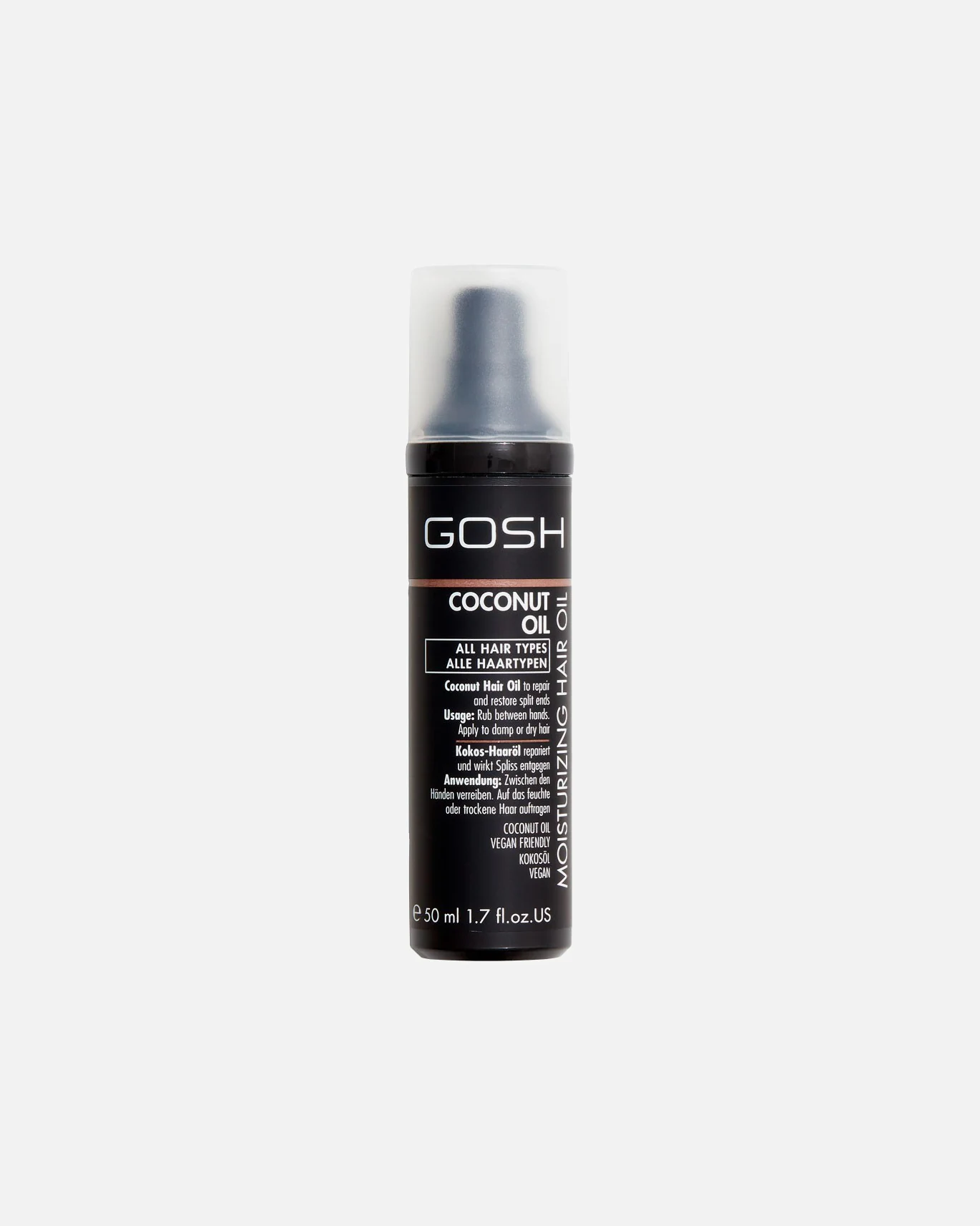 Gosh Copenhagen Coconut Oil Moisturizing Hair Oil