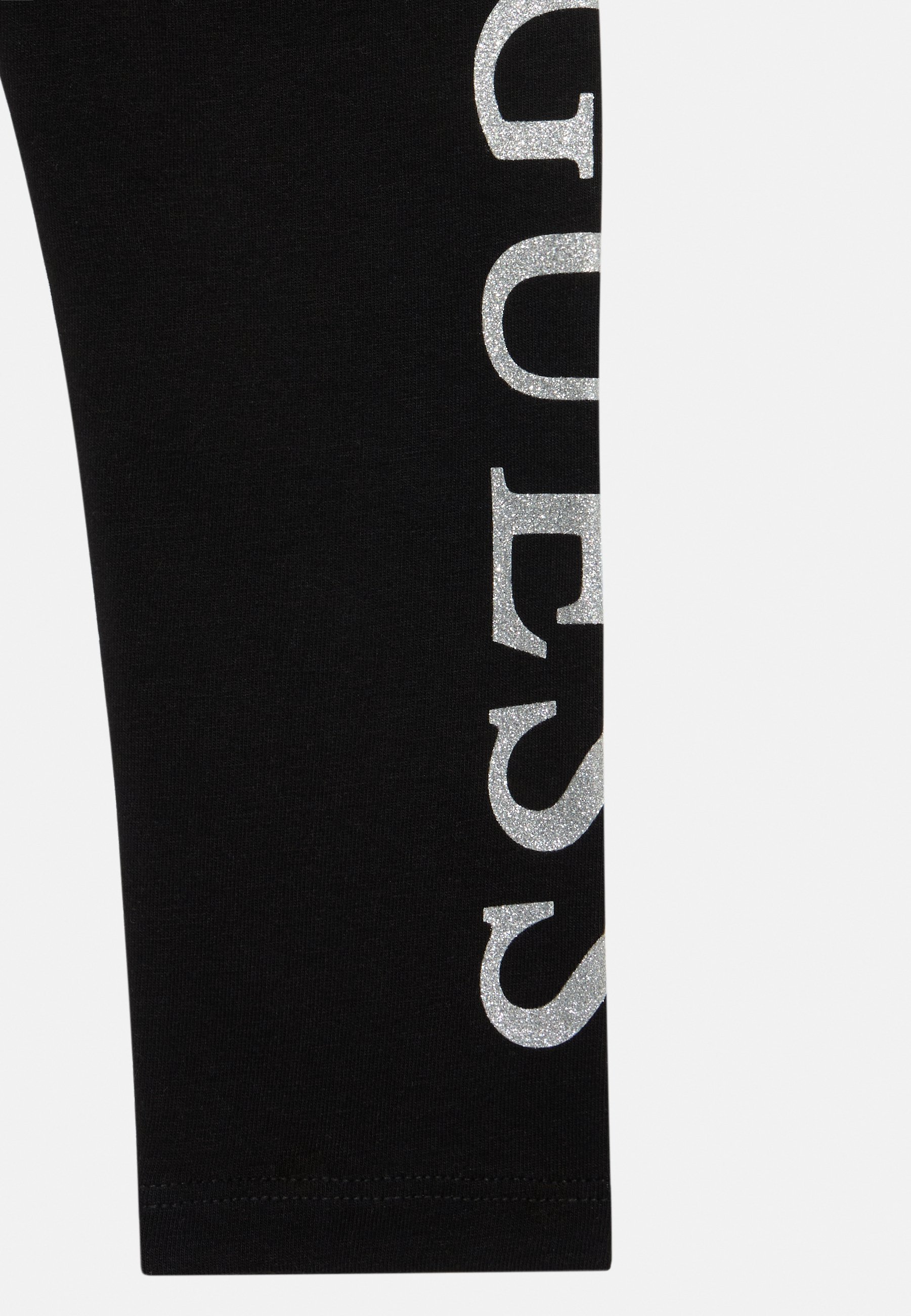 Guess BABY TODDLER KIDS CORE - Leggings - Broeken - gitzwart