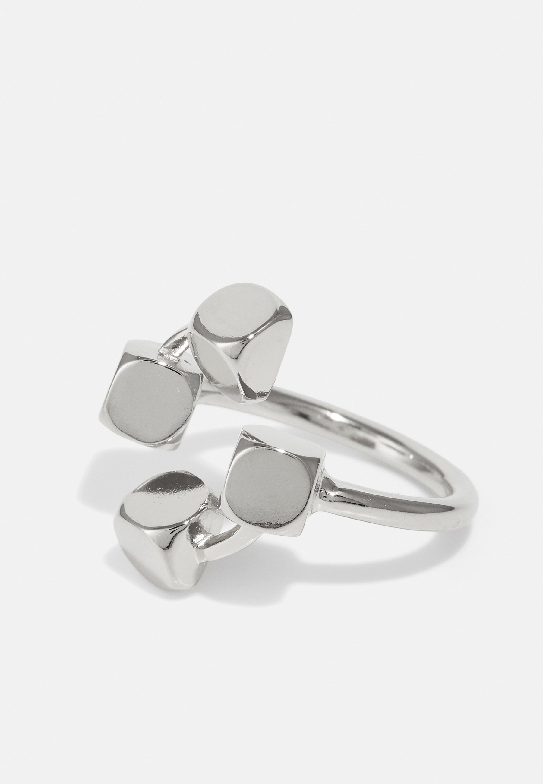 Lorette Colé Duprat QUADRI SQUARE SIDE UNISEX - Ring - zilverkleurig