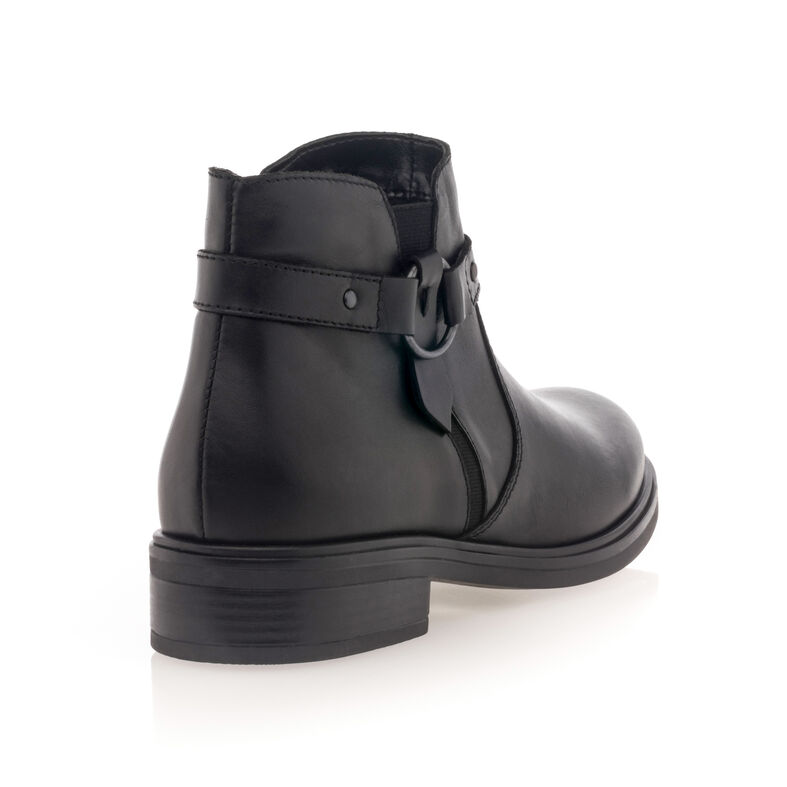 Schwarze Damenstiefel / Stiefeletten