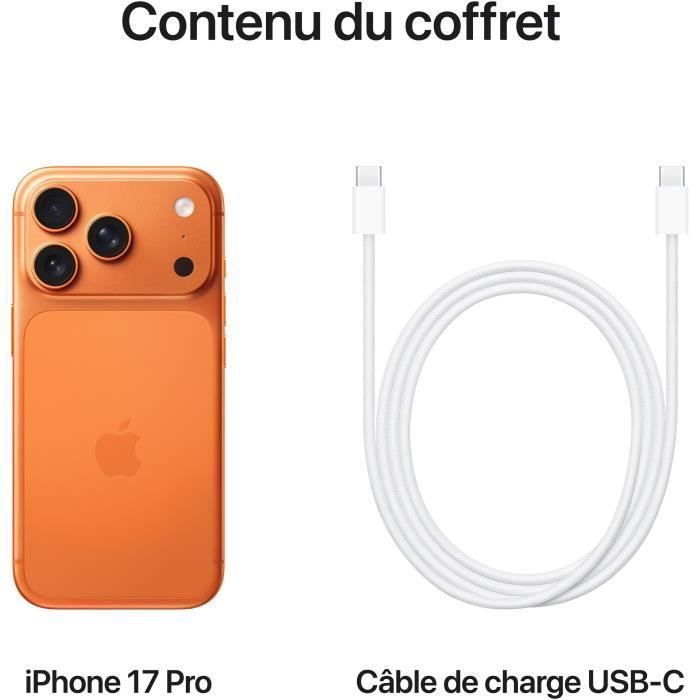 APPLE iPhone 17 Pro 512GB Kosmisch Oranje
