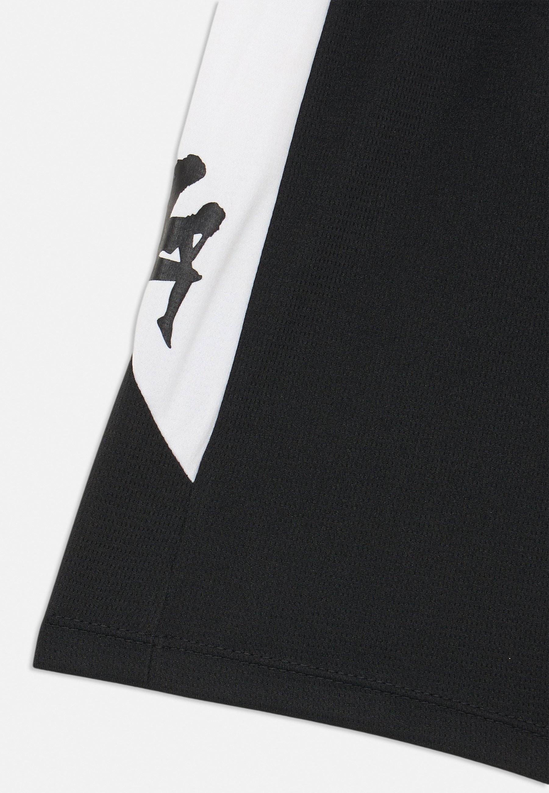Kappa LUVIO UNISEX - Sportshorts - zwart/wit