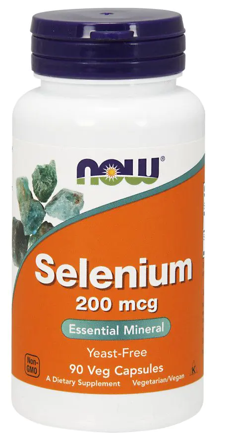 Now Foods Selenium 200 mcg, Kapsułki