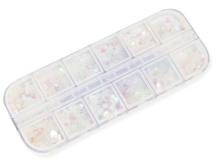 Mistični ukrasi za nokte s glitterom Ukrašavanje noktiju i umjetnost noktiju