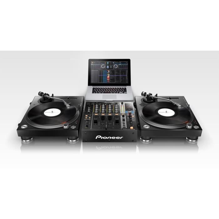 Platine Vinyle - PIONEER DJ - PLX-500-K - Son analogique - 1 sortie USB - Noir