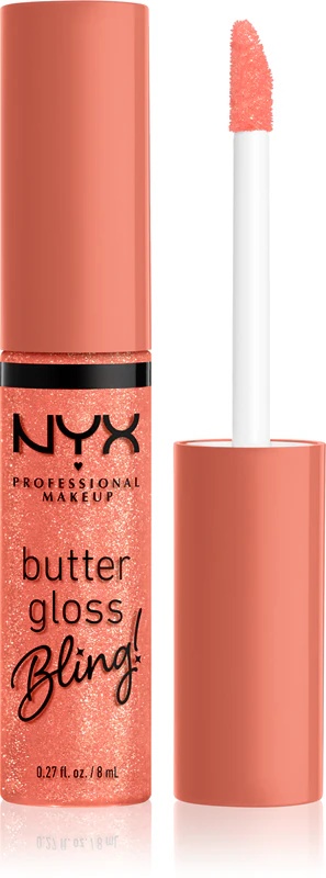 NYX Professional Makeup Butter Gloss Bling sijaj za ustnice z bleščečimi delci
