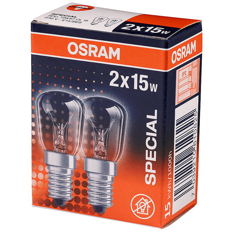 Osram Glödlampa mini 2-pack, 15 W E14 Osram